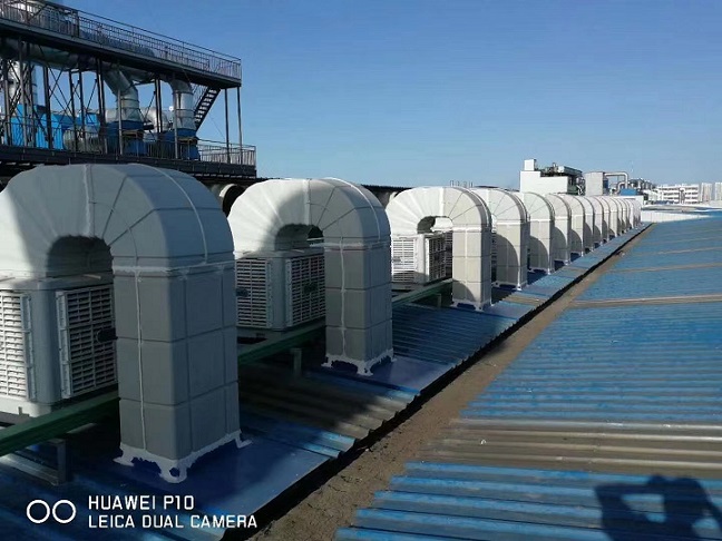 明電舍（鄭州）電氣工程有限公司車間降溫案例